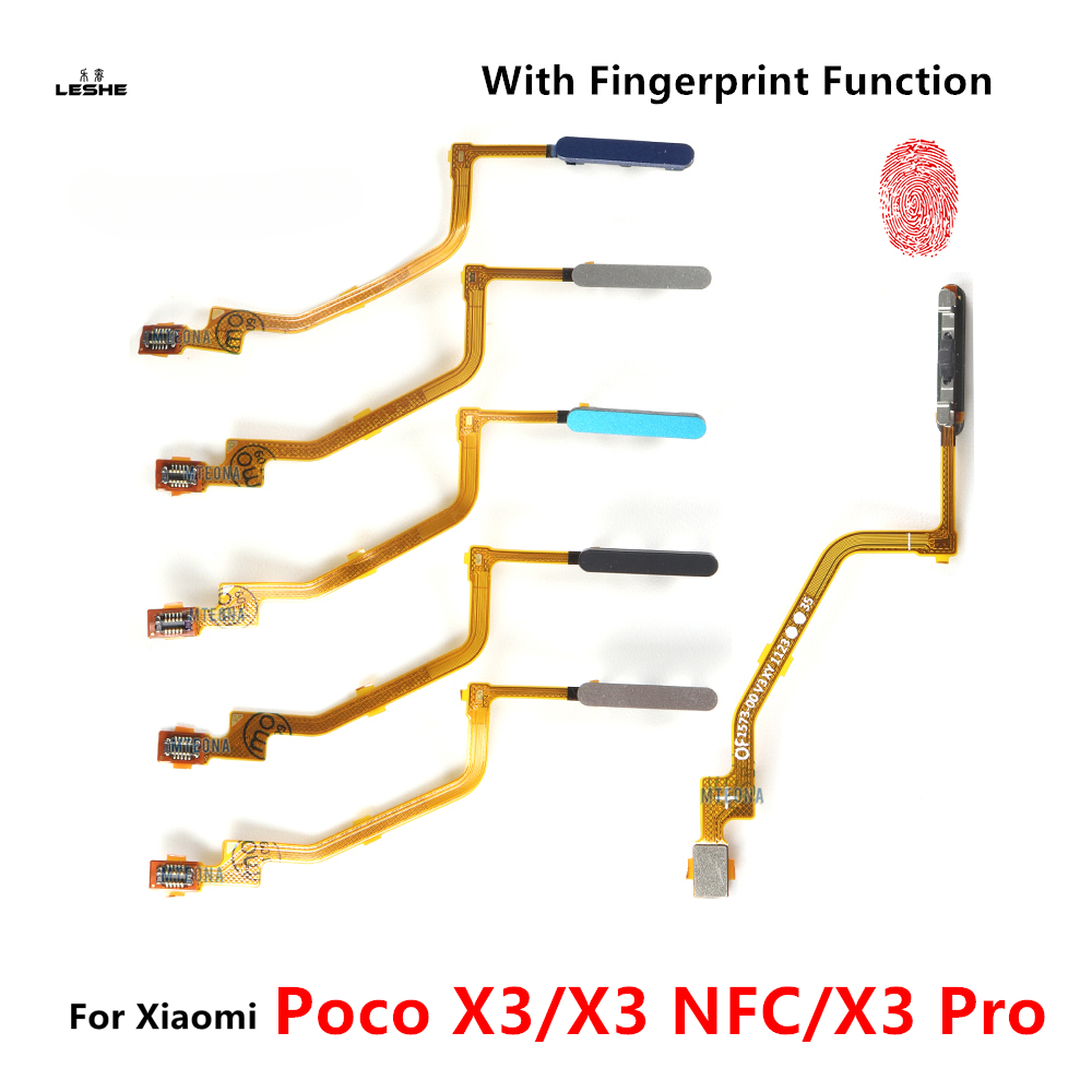 Fingerprint Cable Flex - For Xiaomi Poco X3 Pro NFC