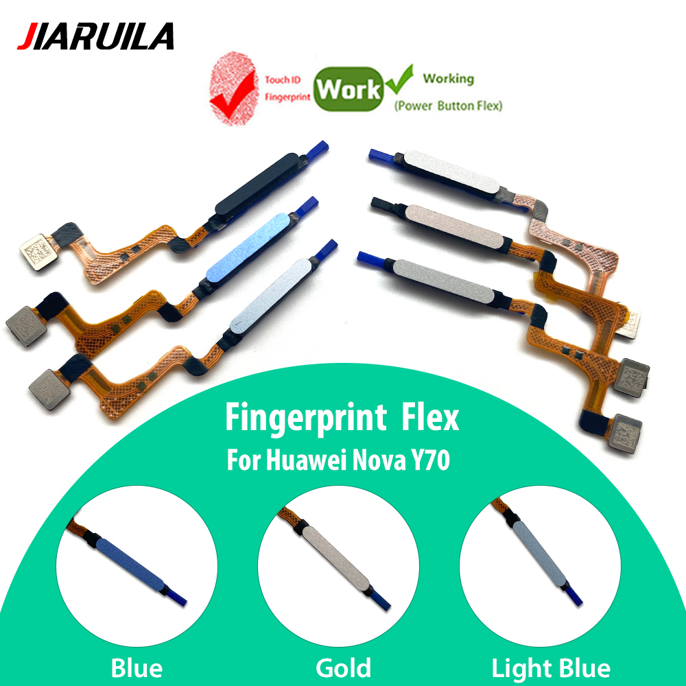Fingerprint Cable Flex - Home Button For Huawei Nova Y70
