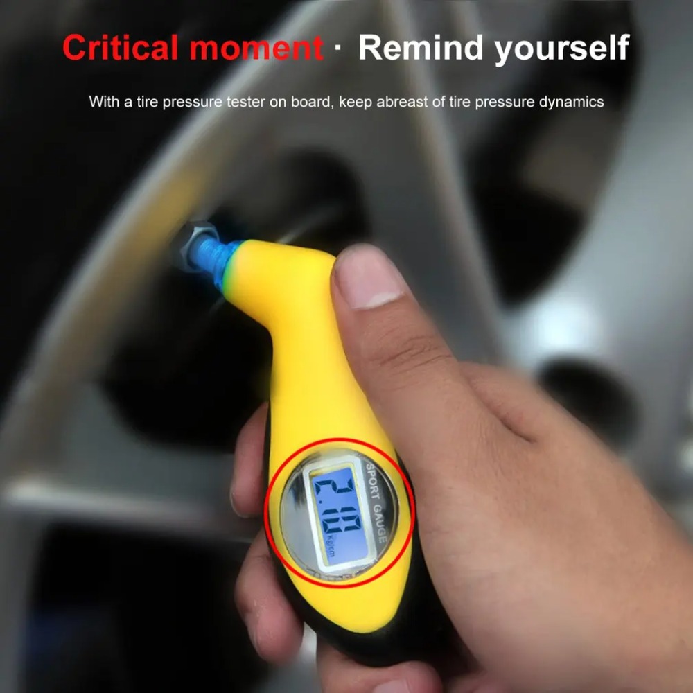 Electronics Repair Workshop - LCD Electronic Tire Pressure Gauge Meter