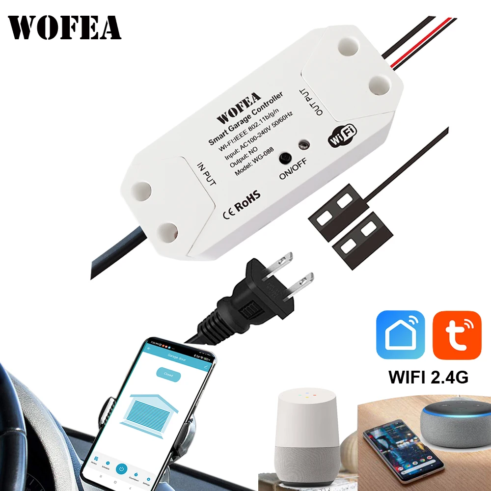Phone Opening Tool - Smart WiFi Garage Door Opener with