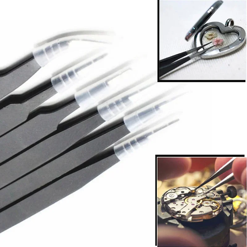 6PCS Precision Tweezers Set ES - Electronics Repair Workshop avis et prix