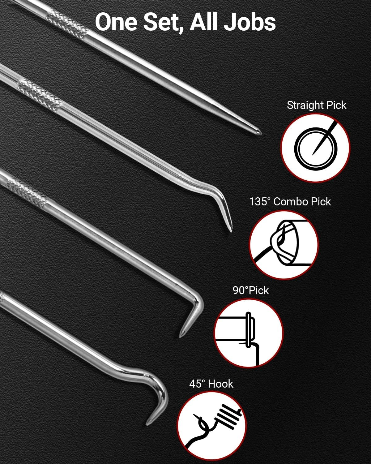 4pcs Hook and Pick Set, Automo - Electronics Repair Workshop avis et prix