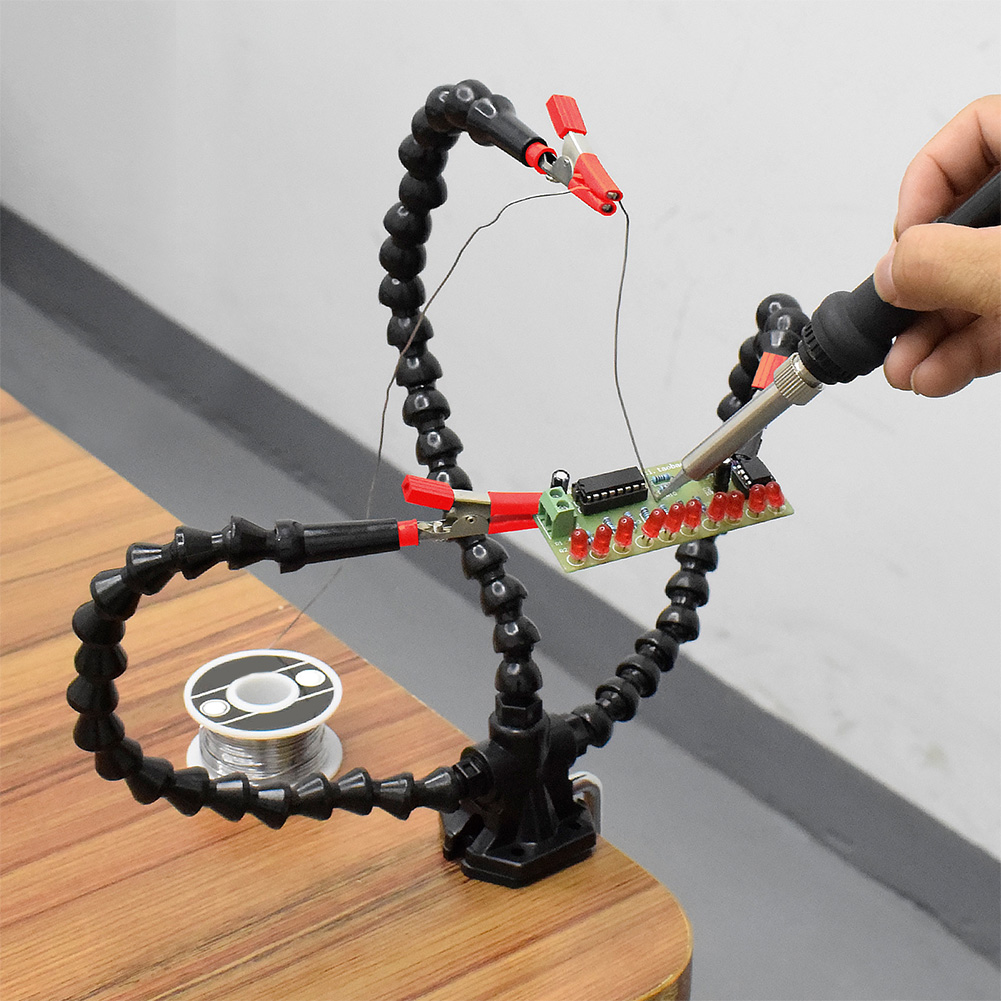 Desk Clamp Soldering Helping H - Electronic Repairing avis et prix